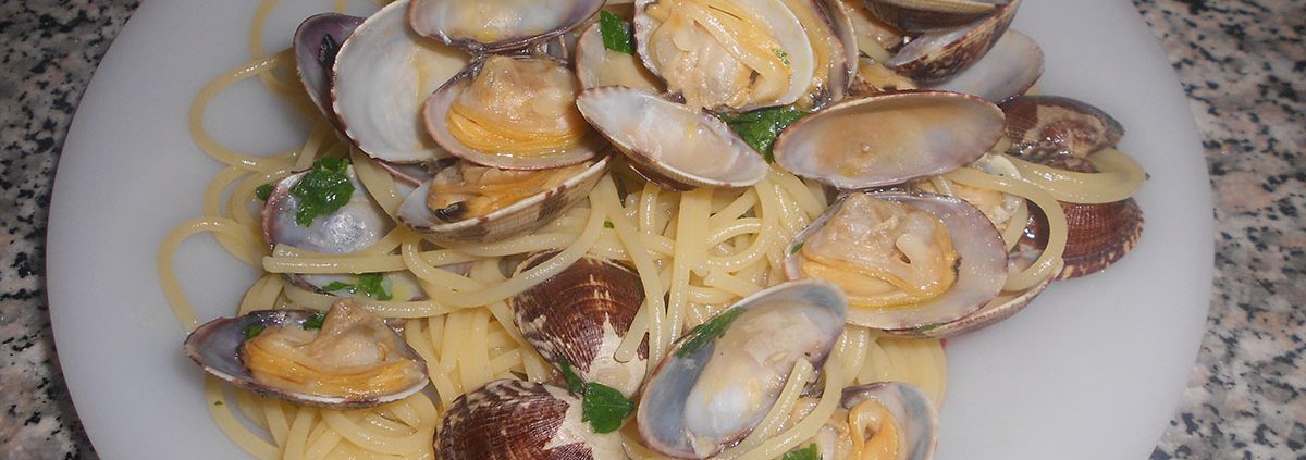spaghetti con le vongole