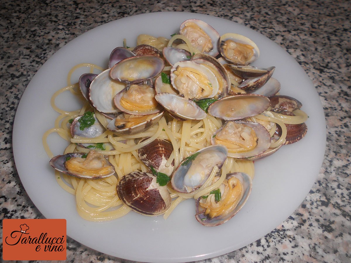 spaghetti con le vongole