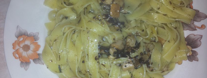 Tagliatelle funghi porcini e tartufo