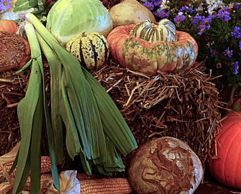 Al mercato a settembre e ottobre