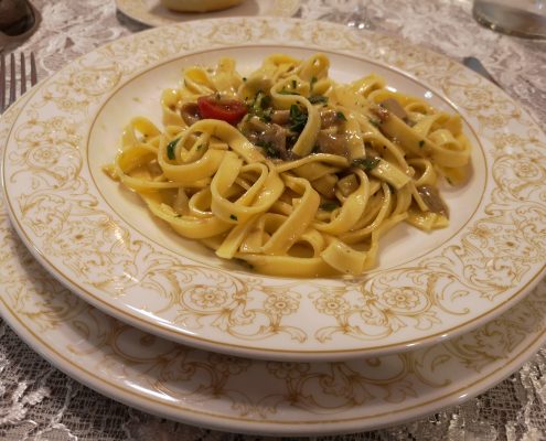 Fettuccine ai funghi porcini