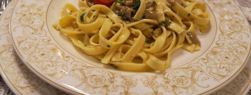 Fettuccine ai funghi porcini