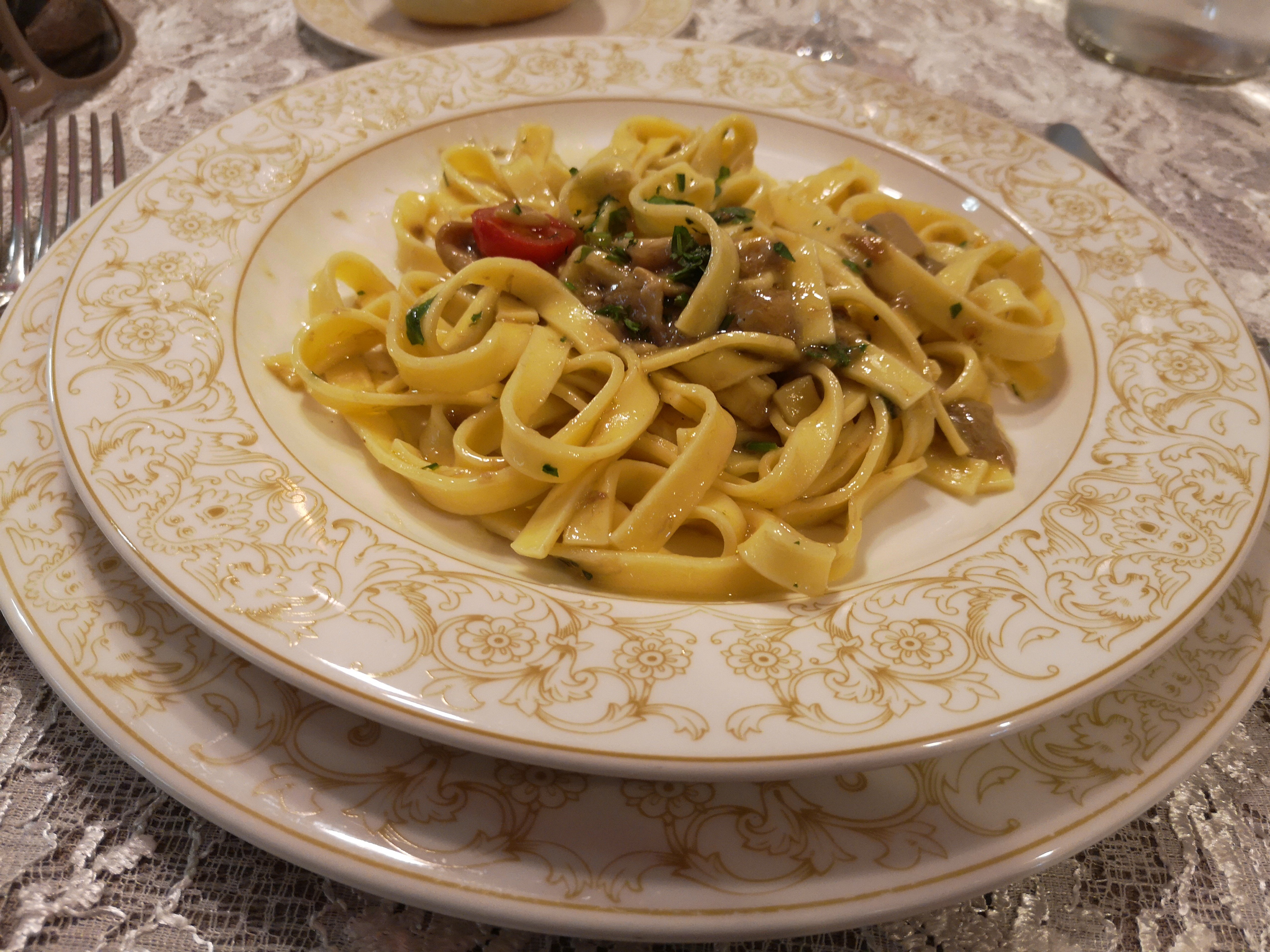 Fettuccine ai funghi porcini