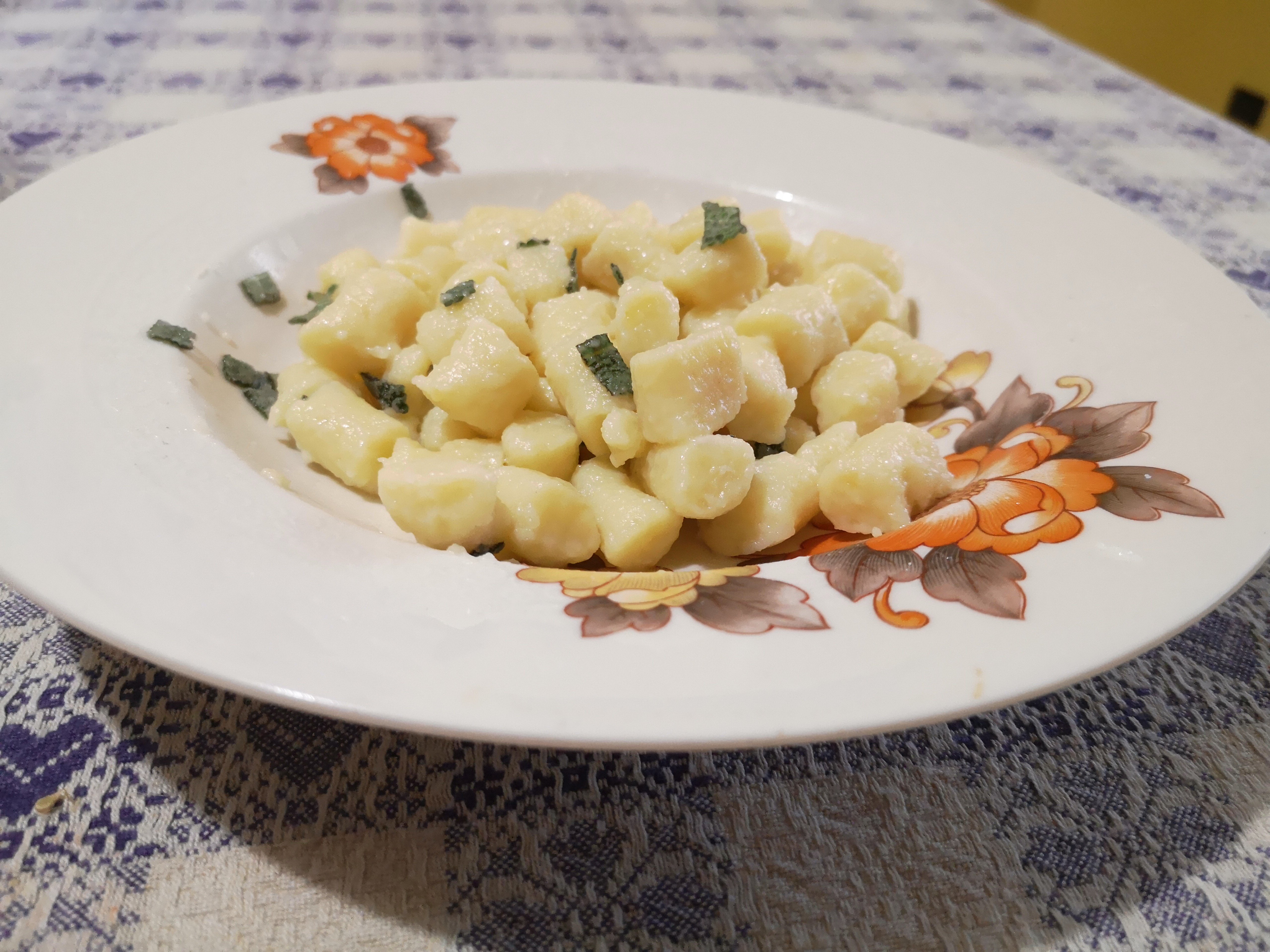 Gnocchi burro e salvia