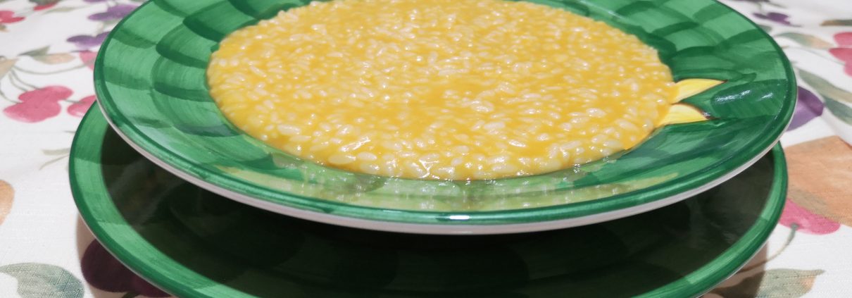 Risotto alla zucca gialla