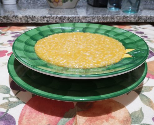 Risotto alla zucca gialla