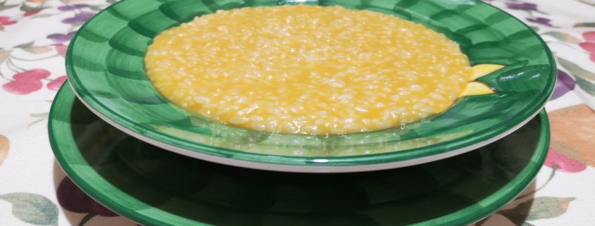 Risotto alla zucca gialla