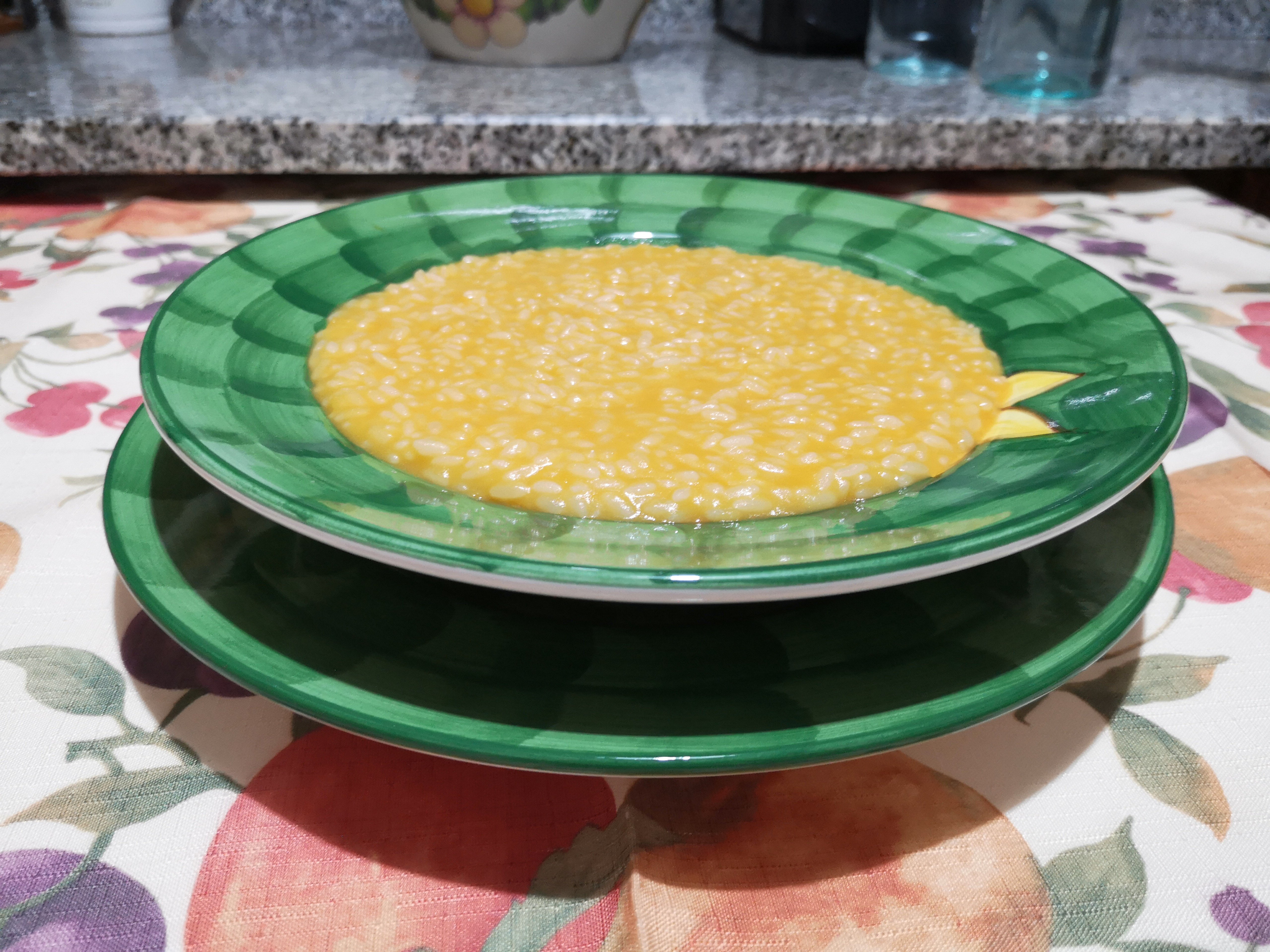 Risotto alla zucca gialla