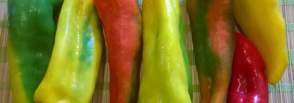 peperoni, fantasia di colori