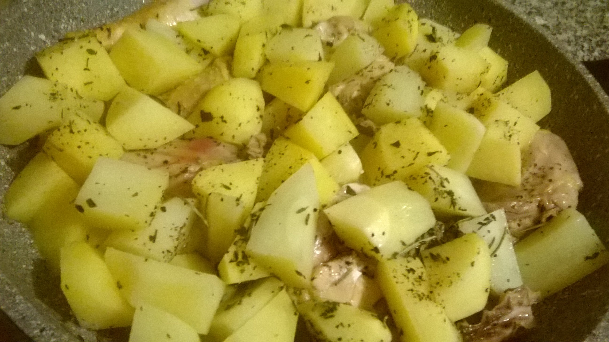 Pollo e patate