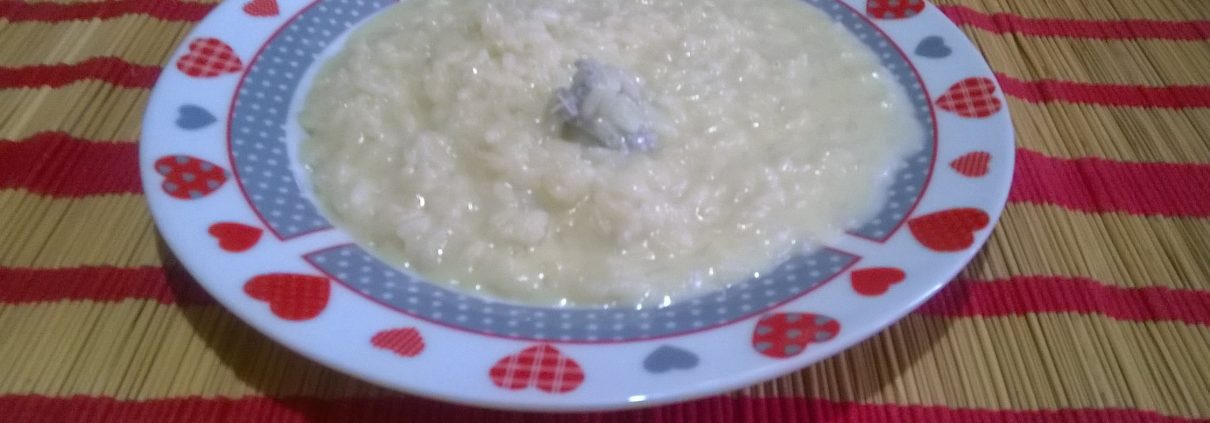 Risotto parmigiano e gorgonzola