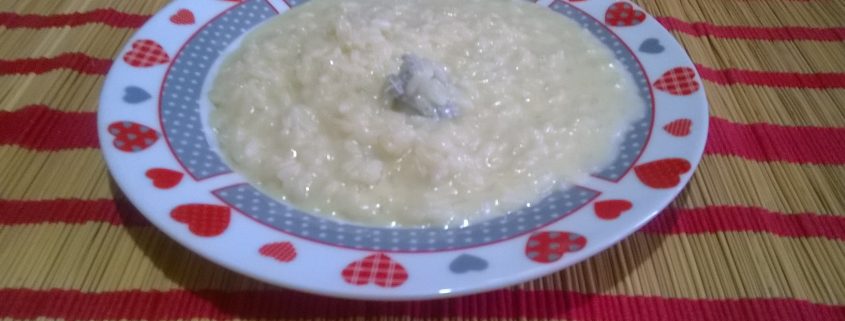 Risotto parmigiano e gorgonzola