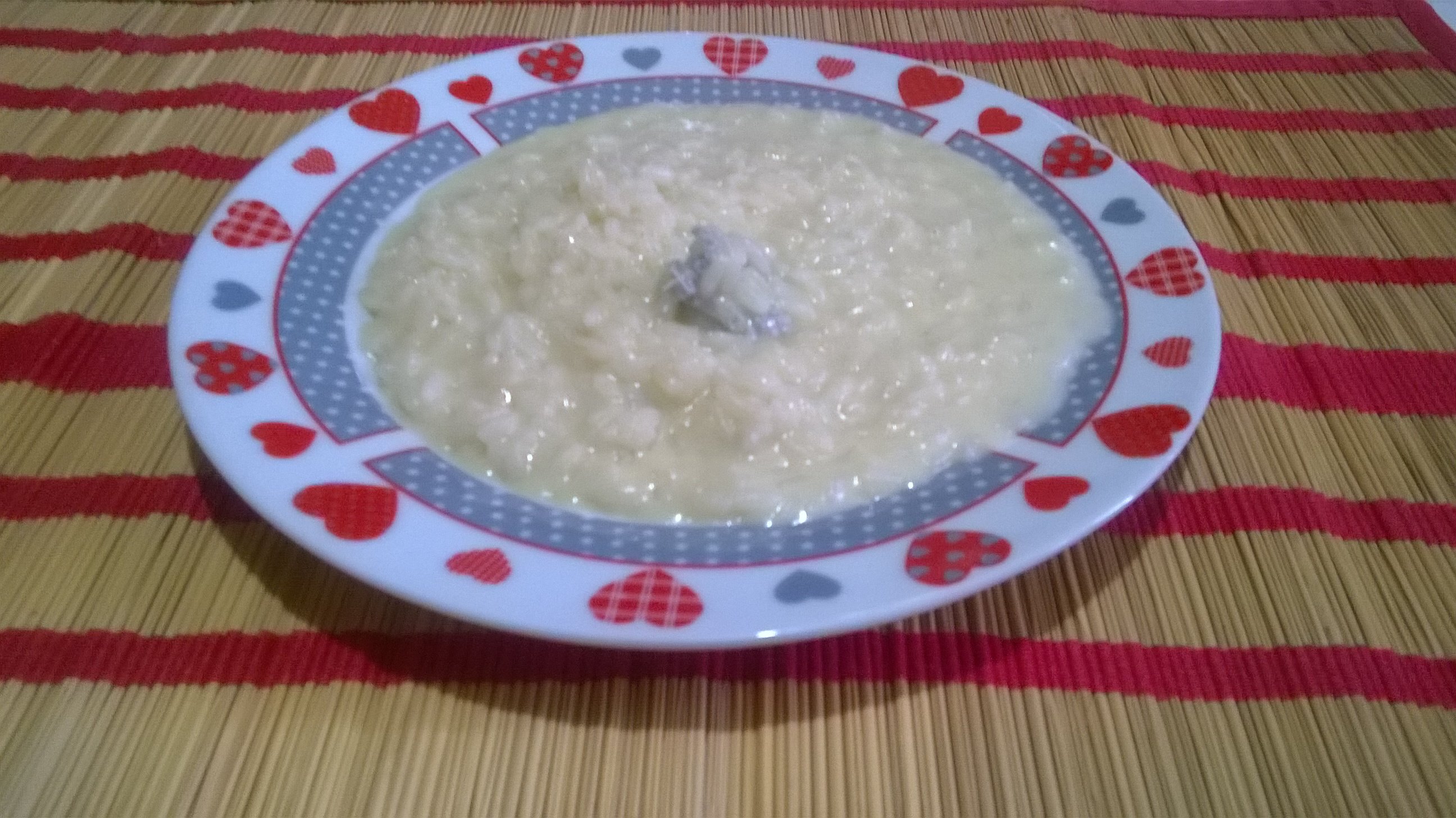 Risotto parmigiano e gorgonzola