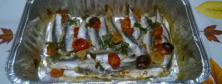 Alici al forno