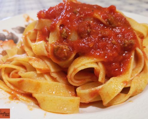 Fettuccine al ragù