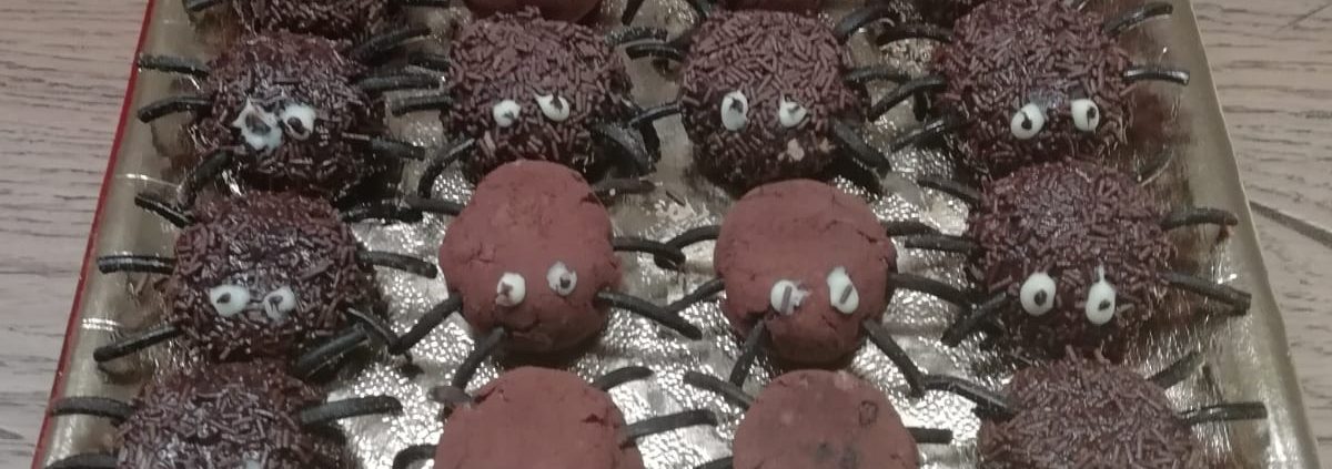 Biscotti ragnetti di Halloween