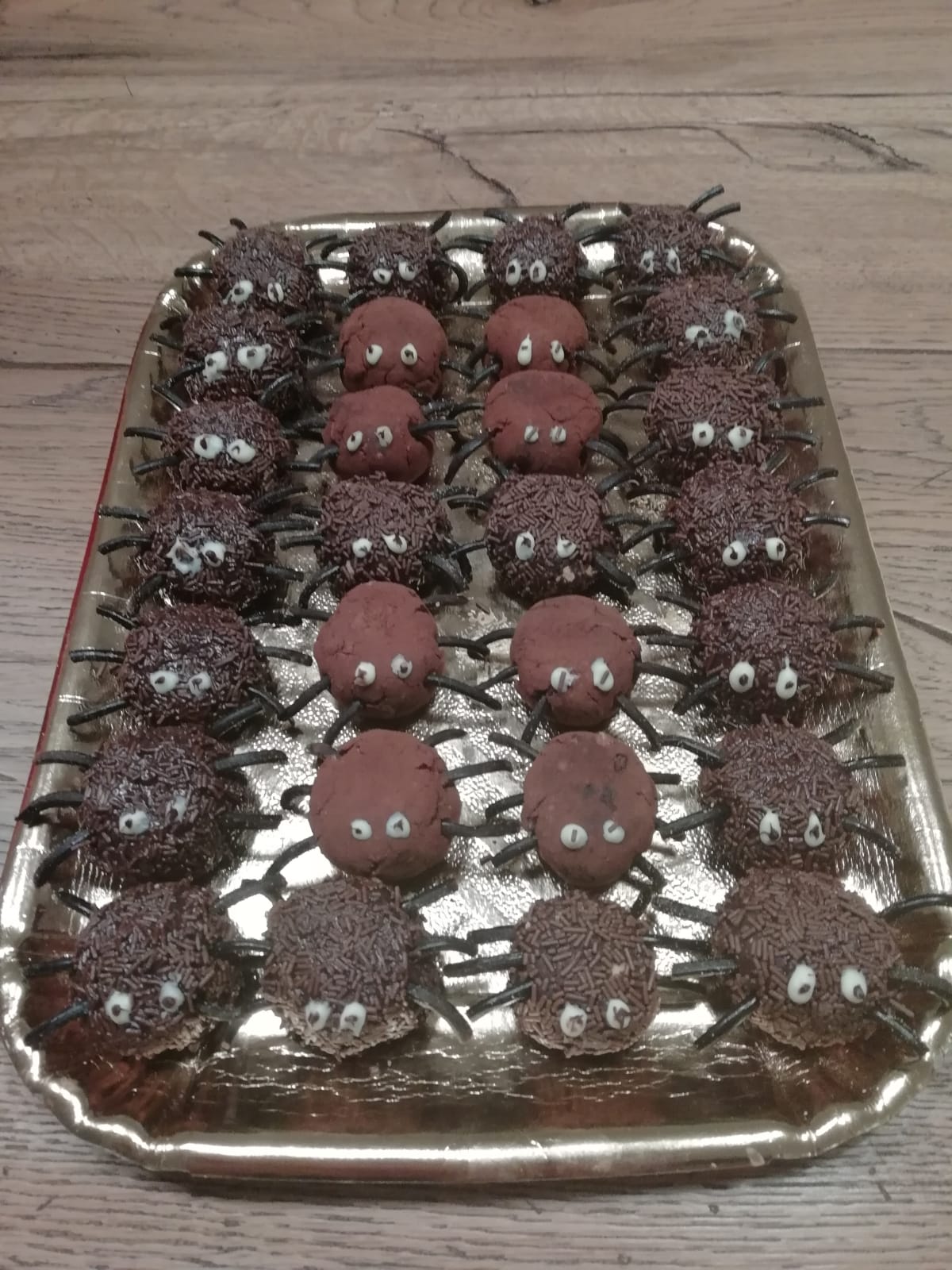 Biscotti ragnetti di Halloween