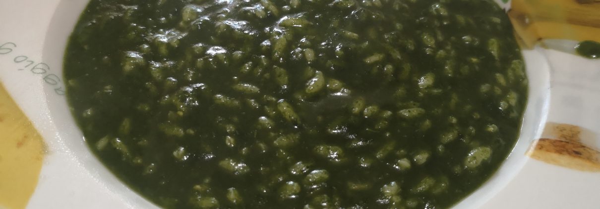 Risotto agli spinaci