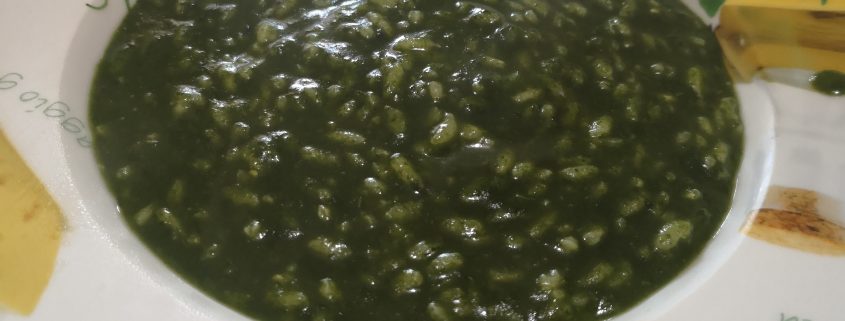 Risotto agli spinaci