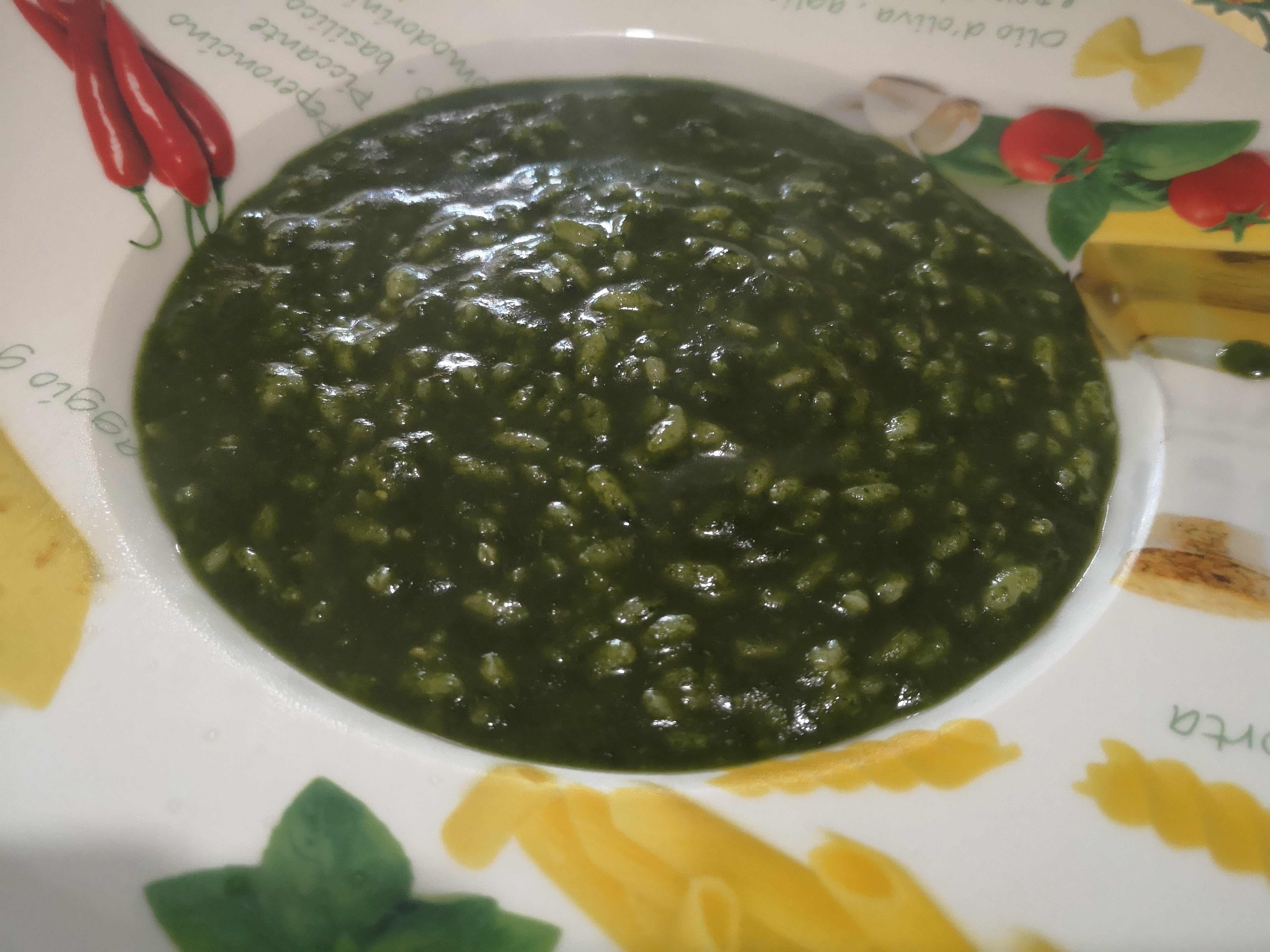 Risotto agli spinaci