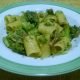 Pasta con broccoletti siciliani e prosciutto