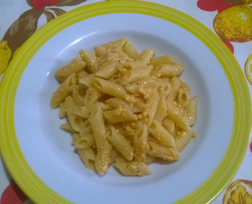 Pennette al salmone