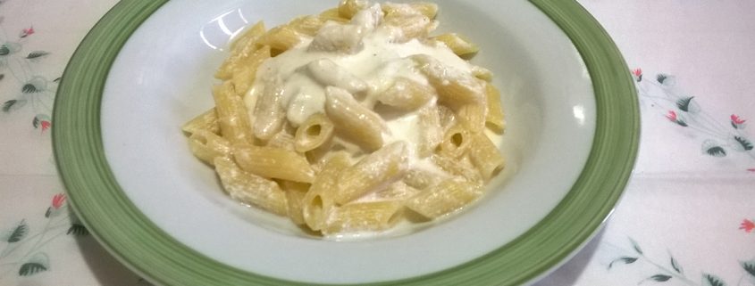 Pennette con ricotta e pecorino