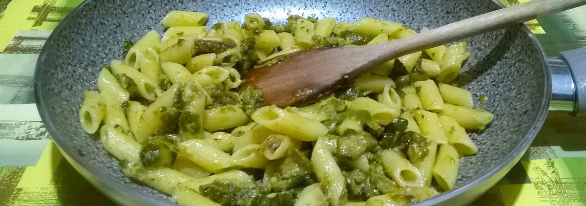 Pennette zucchine e guanciale