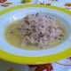 Risotto radicchio e galbanino