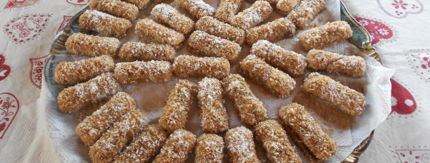 Pavesini con nutella e cocco
