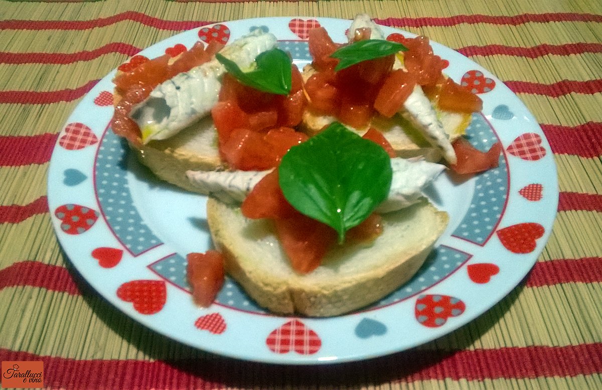 Bruschetta allo sgombro