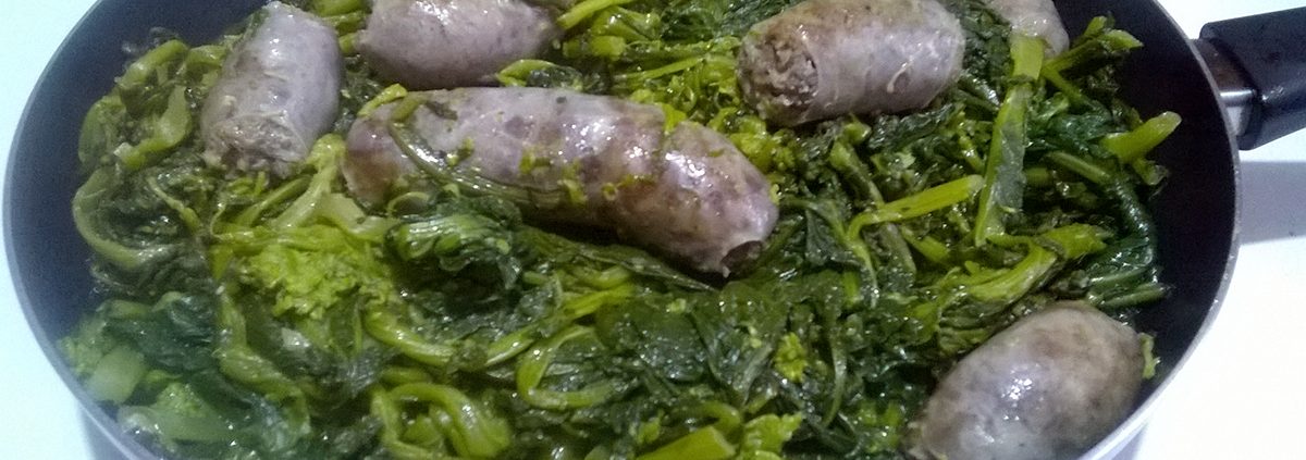 Salsicce e broccoletti