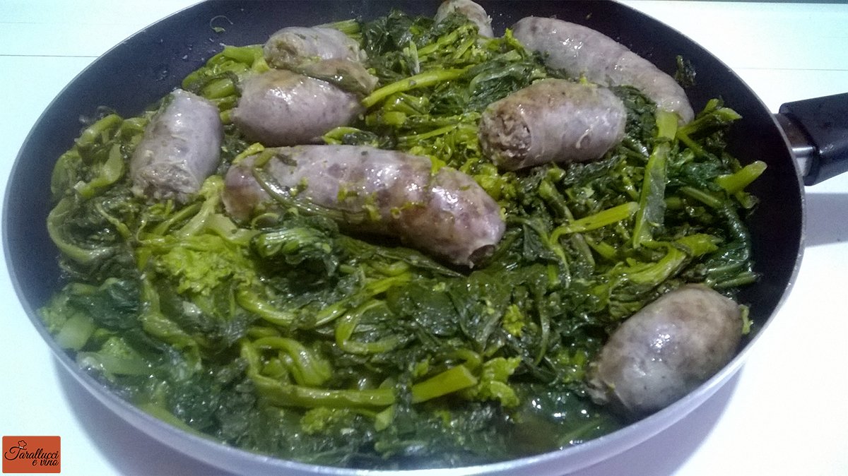 Salsicce e broccoletti