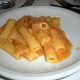 rigatoni al sugo di melanzane