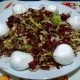 Insalata di radicchio e mozzarella