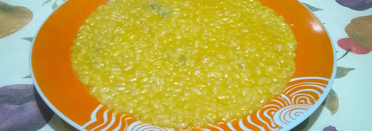 Risotto alla zucca e gorgonzola