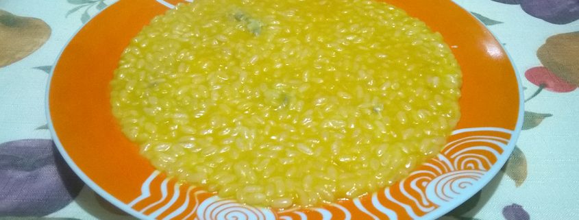 Risotto alla zucca e gorgonzola