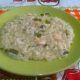 Risotto zucchine e gamberetti