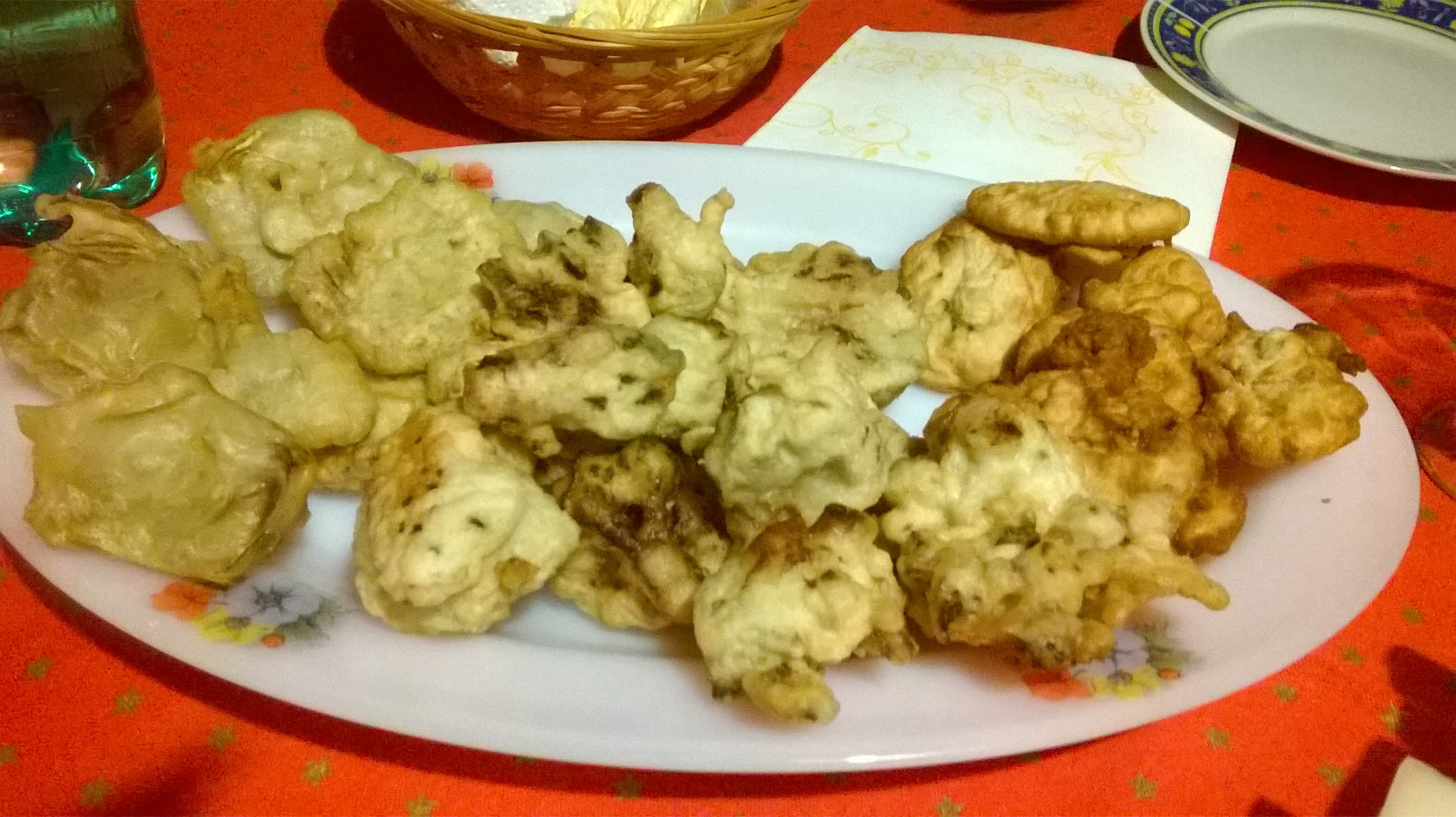 frittelle di broccoli e carciofi