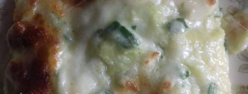 Lasagna bianca alle zucchine