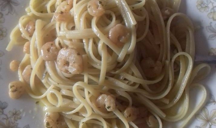 Linguine ai gamberi