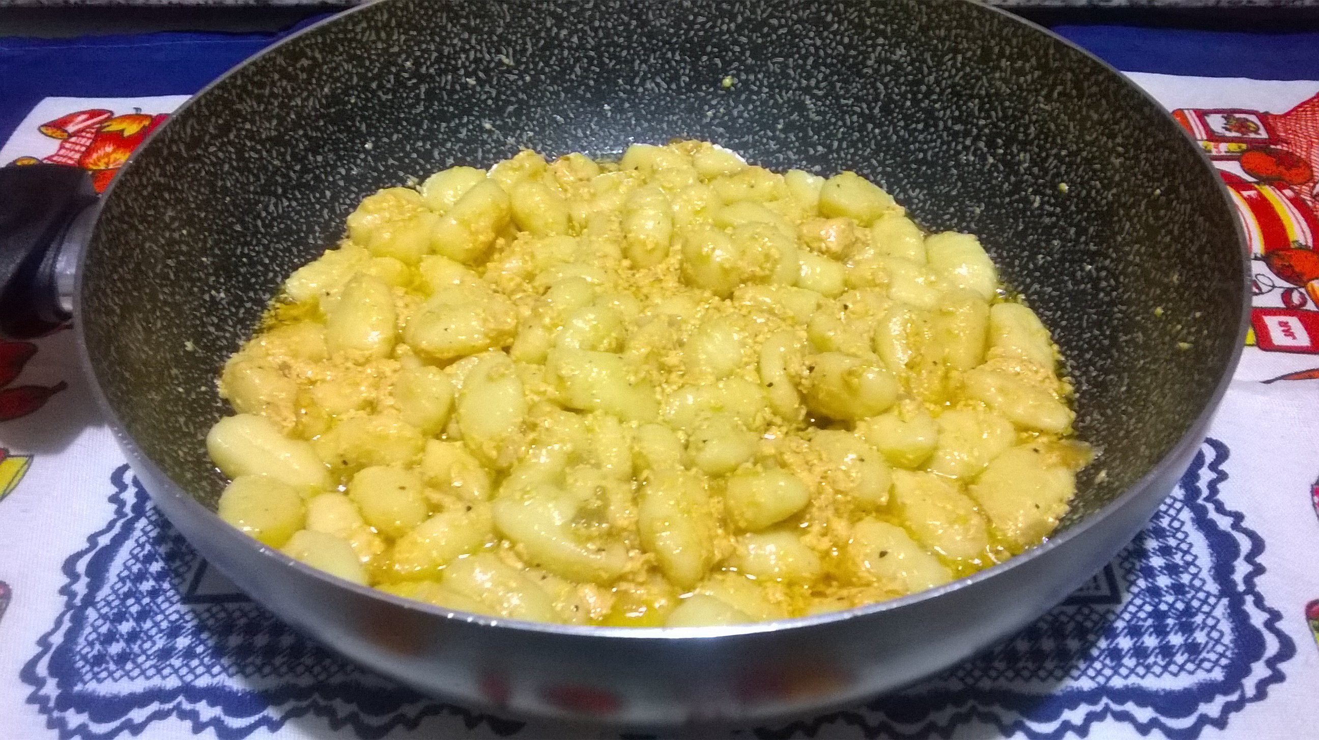 gnocchi al salmone