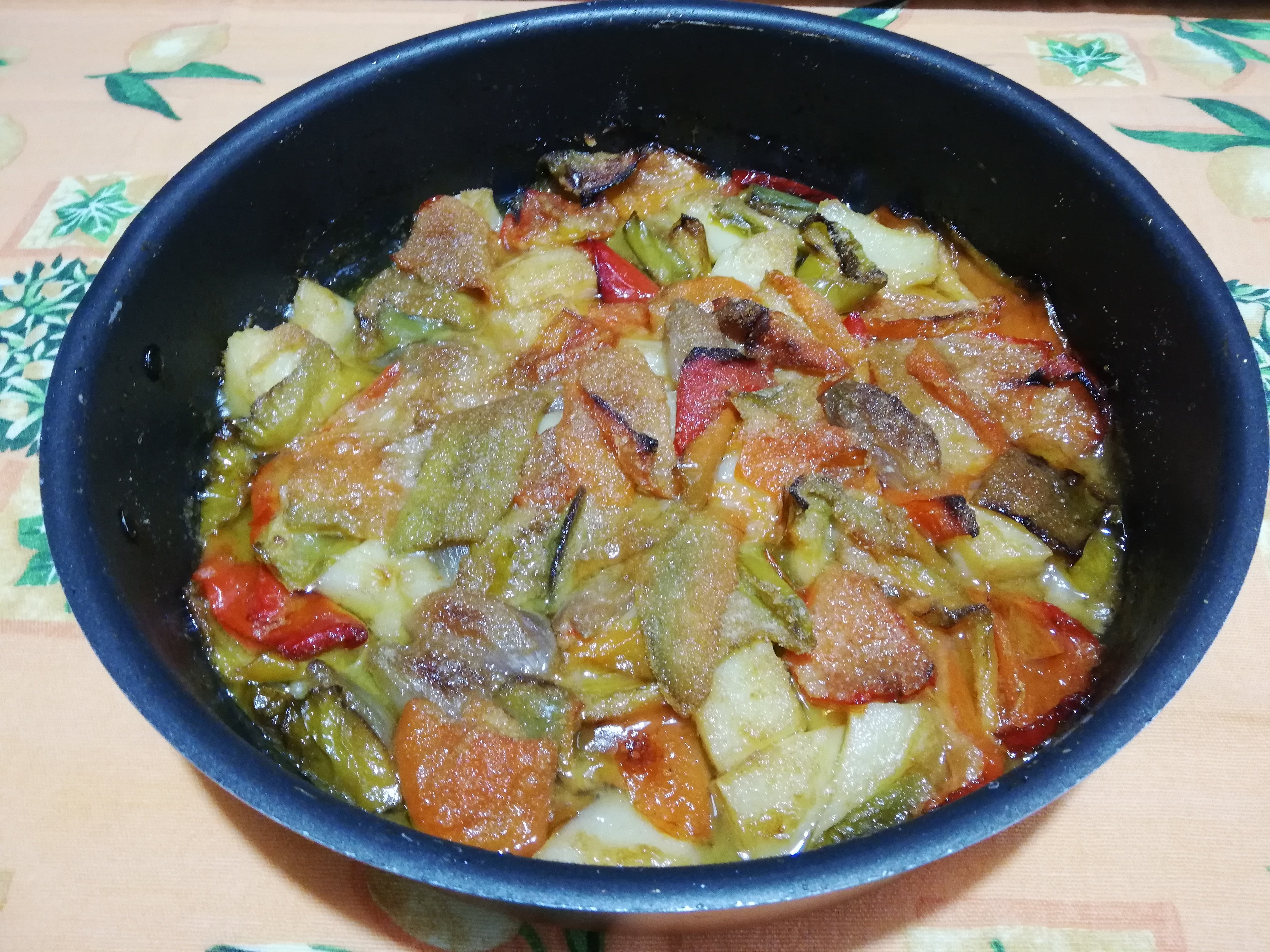 Fantasia di verdure gratinate