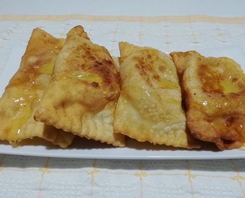 Ravioli dolci di carnevale