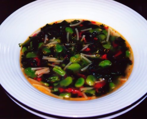 Zuppa di fave alla sarda