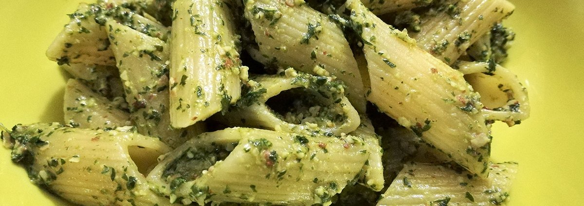pesto di ciuffi di carote