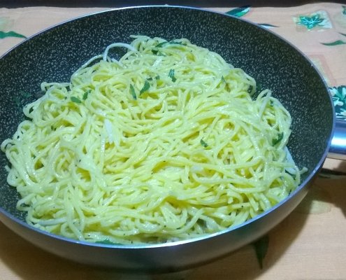 Tagliolini al limone