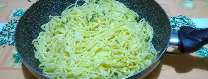 Tagliolini al limone