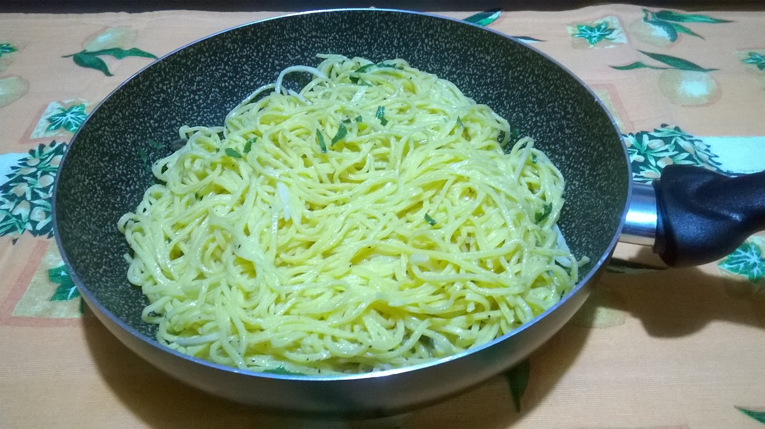 Tagliolini al limone