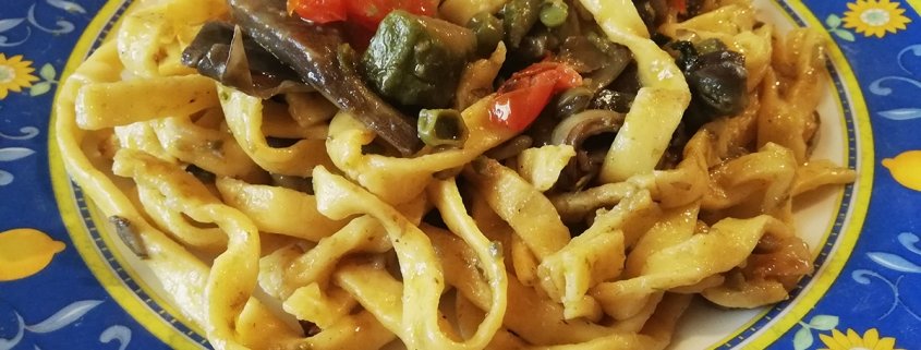 fettuccine fantasia di primavera